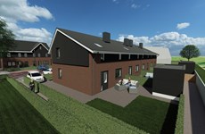 Afbeelding 3 van Nieuwbouw 4 woningen Vasse