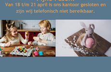 Afbeelding 1 van Openingstijden Pasen
